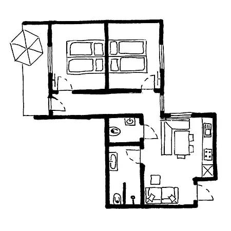 Πανσιόν Gaestehaus Erika - By Mynests 4*